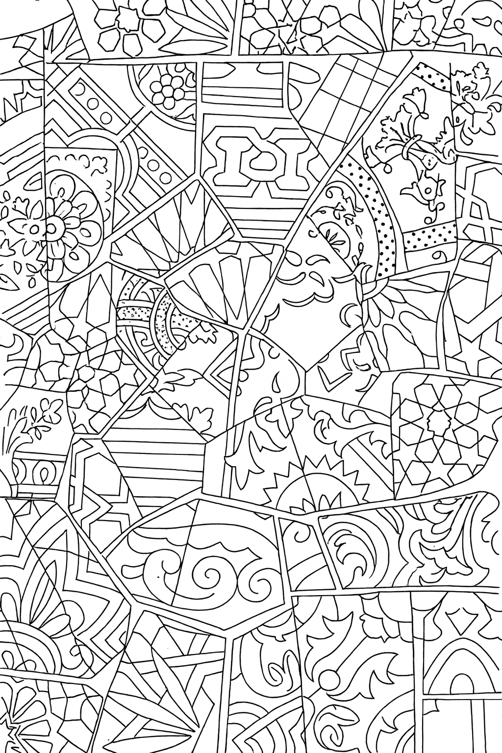 Barcelona Icons — A Coloring Book