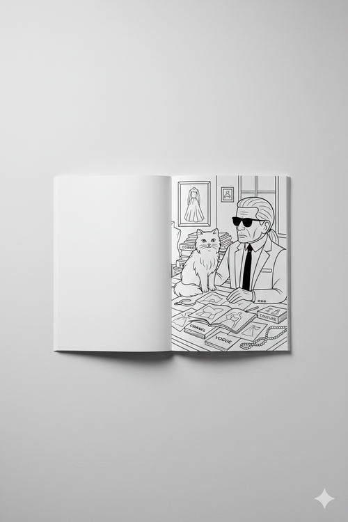 Karl Lagerfeld – Coloring Book