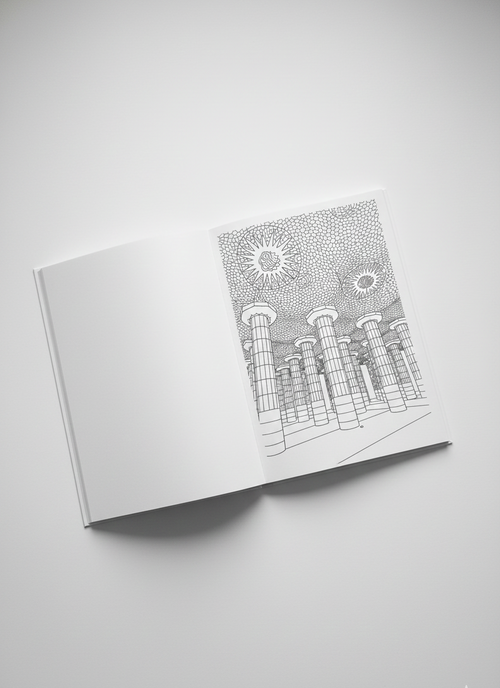 Barcelona Icons — A Coloring Book